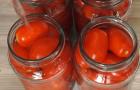 Tomaatteja tomaattimehussa talveksi