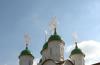 Crkva Životvornog Trojstva, u listovima Crkva Trojice u čaršavima, Sukharevskaya