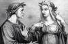 Флоренция, Данте и Беатрис.  Данте и Беатрис: любов през вековете Данте Алигиери и Беатрис