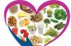 Διατροφή χοληστερόλης: κανόνες διατροφής και λεπτομερές μενού